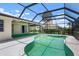 The pool features a screened-in patio, ideal for entertaining and enjoying the outdoors at 465 Laurencin Dr, Nokomis, FL 34275