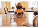 Relax! Beautifully decorated countertop with a brown vase and the word 