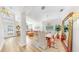 Open-concept formal dining area with lots of natural light at 632 Tanana Fall Dr, Ruskin, FL 33570