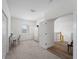 Bright bedroom with a window providing plenty of natural light and a staircase at 678 Clear Creek Dr, Osprey, FL 34229