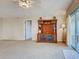 Bright living room featuring elegant furniture and access to the outdoors at 821 Waterside Dr # 106, Venice, FL 34285
