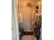 Organized closet with shelving and hanging space for efficient storage solutions at 902 Jolanda Cir, Venice, FL 34285
