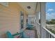 Relaxing balcony with chairs and view of the neighborhood at 12689 Sagewood Dr, Venice, FL 34293