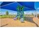 Playground with slide featuring blue sun shade at 13486 Nobilio St, Venice, FL 34293