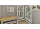 Eat-in space features a large window with a view of the landscaped yard at 1799 Fountain View Cir, Venice, FL 34292
