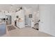 Bright, modern kitchen with white cabinetry and stainless steel appliances at 209 E Venice Ave, Venice, FL 34285