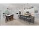 Open-concept kitchen and dining area, perfect for entertaining guests at 209 E Venice Ave, Venice, FL 34285