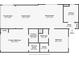 A simple floor plan layout of the home showing the primary bedroom, bathroom, kitchen and Gathering room at 232 Saint Augustine Ave # 701, Venice, FL 34285