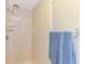 Modern shower featuring a handheld sprayer and a stylish towel rack at 232 Saint Augustine Ave # 701, Venice, FL 34285