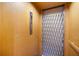 Inside view of the private residential elevator at 2322 Bayshore Rd, Nokomis, FL 34275