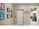 Hallway with decor, tiled floor and a doorway to another room at 2322 Bayshore Rd, Nokomis, FL 34275