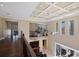 Spacious interior with high ceilings and hardwood floors offering an open and airy living space at 2322 Bayshore Rd, Nokomis, FL 34275
