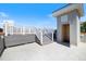 Modern rooftop deck with elevator for easy access and stunning views at 2322 Bayshore Rd, Nokomis, FL 34275