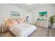 Bedroom featuring beach themed decor, with light colored woven furniture at 269 Mark Twain Ln, Rotonda West, FL 33947