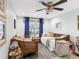 Shared bedroom with natural light, twin beds and playful decor at 27215 Crosby Rd, Myakka City, FL 34251