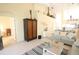 Bright living room featuring comfortable sofas at 320 Clearbrook Cir # 203, Venice, FL 34292