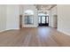 Inviting foyer featuring wood floors, high ceilings, and natural light at 333 Sunrise Dr, Nokomis, FL 34275