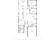 Detailed floor plan showing the layout of this home's bedrooms, bathrooms, kitchen, living room, and garage at 4378 Summertree Rd, Venice, FL 34293