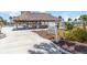 Community covered pavilion offers outdoor seating, shade, and social gathering space at 491 Cervina Dr, Venice, FL 34285
