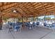 Spacious covered pavilion with ample seating, perfect for community gatherings and events at 491 Cervina Dr, Venice, FL 34285