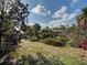 Lovely lush backyard perfect for entertaining at 602 Bonito Ave, Nokomis, FL 34275