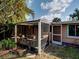 Charming screened-in patio, perfect for enjoying the outdoors at 602 Bonito Ave, Nokomis, FL 34275