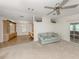 Inviting living room with an open layout to the dining and kitchen spaces at 700 Blackburn Blvd, North Port, FL 34287