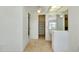 Dressing area adjacent to the bedroom with vanity, storage, and access to a walk-in closet at 915 S Doral Ln, Venice, FL 34293