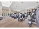 Well-equipped gym with various exercise machines and plenty of open space for workouts at 11103 Batello Dr, Venice, FL 34292