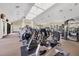 Bright, spacious gym with modern exercise equipment and a comfortable workout environment at 11103 Batello Dr, Venice, FL 34292