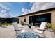 Paver patio with scenic water views, ideal for outdoor entertaining at 13634 Vancanza Dr, Venice, FL 34293
