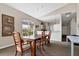 Cozy dining area with natural light and casual decor at 188 Grand Oak Cir, Venice, FL 34292