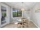 Cozy breakfast nook filled with light at 20235 Granlago Dr, Venice, FL 34293
