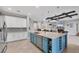 Kitchen with island and open floor plan at 20235 Granlago Dr, Venice, FL 34293