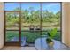 Enjoy views of the canal and nature on the screened-in patio with comfortable seating at 25050 Sandhill Blvd # 6A3, Punta Gorda, FL 33983