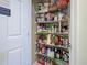 Pantry with organized shelving, providing ample storage space at 516 Tamiami S Trl # 303, Nokomis, FL 34275