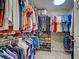 Spacious walk-in closet with ample storage and organization systems at 516 Tamiami S Trl # 303, Nokomis, FL 34275