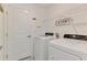 Laundry room featuring modern washer and dryer at 137 Hercules Dr, Rotonda West, FL 33947