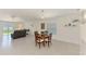 Open floor plan featuring the living and dining areas at 137 Hercules Dr, Rotonda West, FL 33947