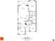 Detailed floorplan of home showing the layout of rooms, including the primary bedroom, kitchen, and living room at 157 Tampa E Ave # 305, Venice, FL 34285