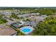 View of the neighborhood pool and tennis courts in this beautiful residential community at 19927 Bridgetown Loop, Venice, FL 34293