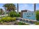 Oasis at Wellen Park community sign surrounded by landscaping and a decorative water feature at 19927 Bridgetown Loop, Venice, FL 34293