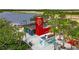 Downtown community area with lake, dining and recreation at 20443 Cristoforo Pl, Venice, FL 34293