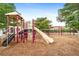 A community playground offers a variety of play structures and a safe, cushioned surface at 20443 Cristoforo Pl, Venice, FL 34293