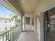 Screened porch with a view of the community and waterway at 2204 L Pavia Blvd # 2204, Venice, FL 34292
