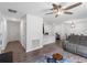Open-concept living room with modern finishes and plenty of natural light at 2355 Allsup Ter, North Port, FL 34286