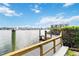 Community dock and waterfront views provide access to calm waters and marina at 250 Santa Maria St # 314, Venice, FL 34285