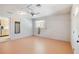 Inviting bedroom featuring an open floor plan with views of the compact kitchen at 2555 Yucca Rd, Venice, FL 34293