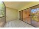 This screened-in porch is located off the living room at 2718 Orchid Oaks Dr # C-202, Sarasota, FL 34239
