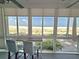 Dining table for two with view of the beach at 333 The Esplanade N # 102, Venice, FL 34285